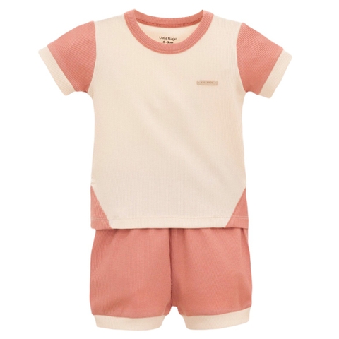 Đồ bộ Uala vải Tăm 3954 6-9M - Đỏ