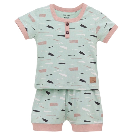 Đồ bộ Uala vải Tăm 3962 18-24M - Xám