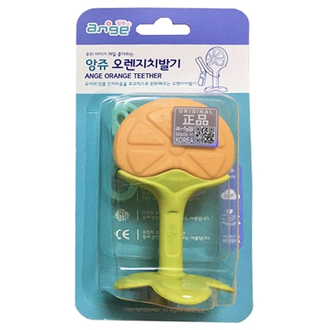 Gặm nướu Ange AG059 hình cam cho bé từ 3 tháng tuổi