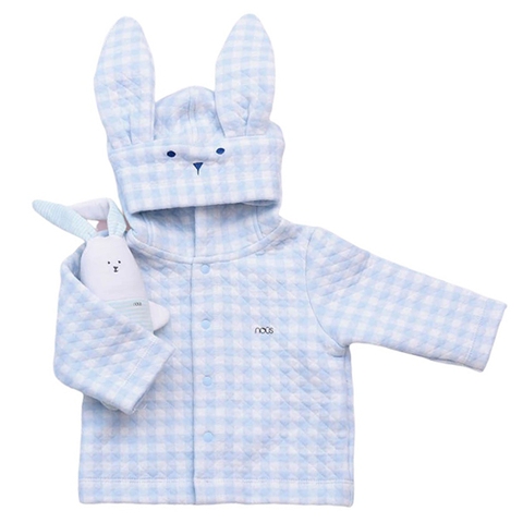 Nous jacket xanh tai thỏ 6M