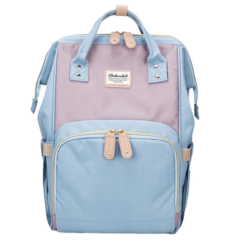 Balo bỉm sữa Dokoclub - Xanh hồng