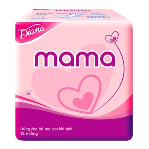 Băng vệ sinh Diana Mama 12 miếng