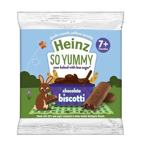 Bánh ăn dặm Heinz vị chocolate 7M+