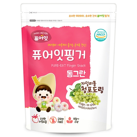 Bánh gạo lứt dạng vòng Neabro vị nho 6M+