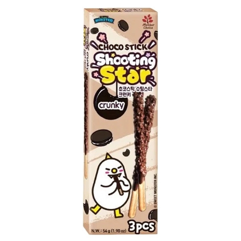 Bánh que socola Shooting Star gạo giòn 2Y+ 54g