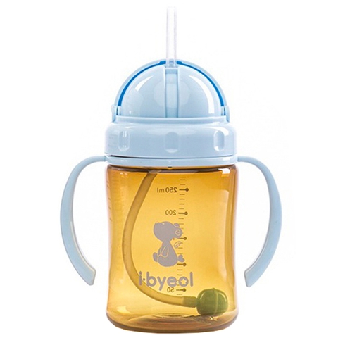 Bình uống nước I-Byeol Nano Silver màu xanh 280ml