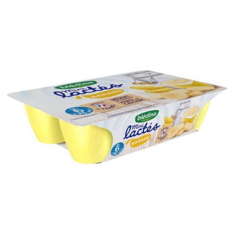 Sữa chua Bledina vị chuối cho bé từ 6 tháng tuổi 55g x 6 hộp
