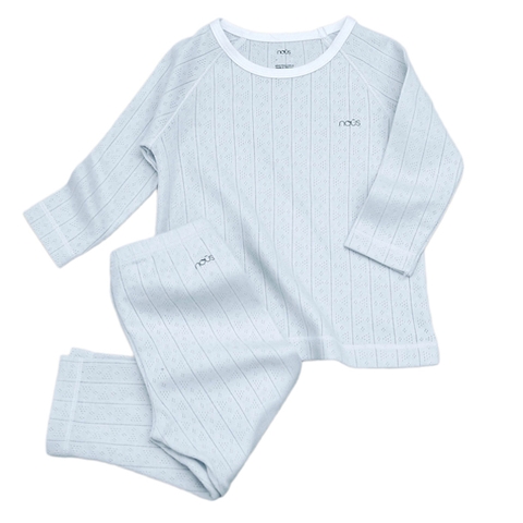 Bộ Nous 18-24M chui đầu air màu xanh