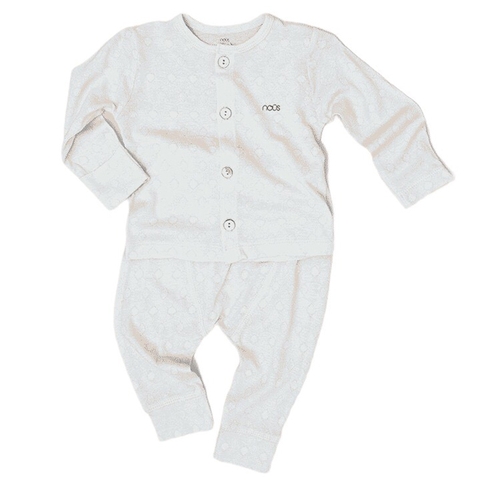 Bộ Nous 6-9M cài thẳng dài xanh