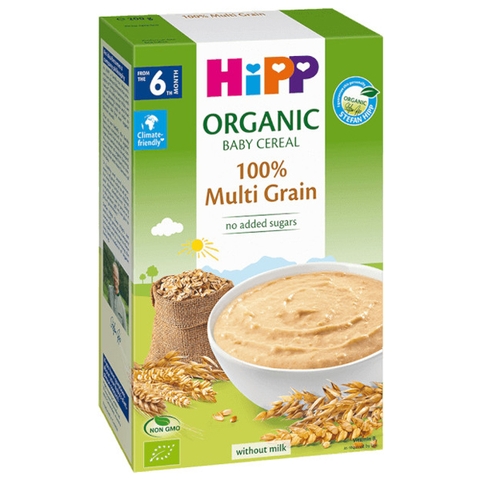 Bột ăn dặm HiPP vị ngũ cốc tổng hợp cho bé từ 6 tháng tuổi 200g