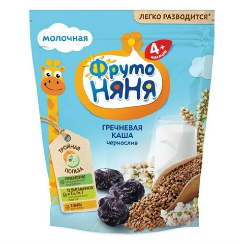 Bột ăn dặm Kawa vị kiều mạch, sữa, mận khô cho trẻ từ 4 tháng tuổi 200g