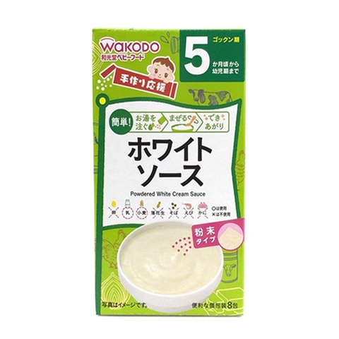 Bột ăn dặm Wakodo vị gà phô mai cho bé từ 5 tháng tuổi 28g