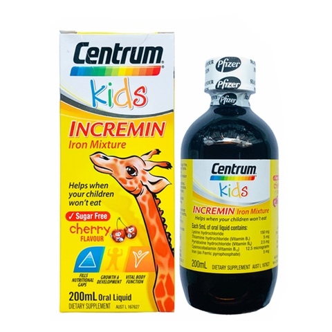 Siro cho bé biếng ăn Centrum Kids 200ml