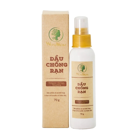 Dầu chống rạn da Wonmom 70g