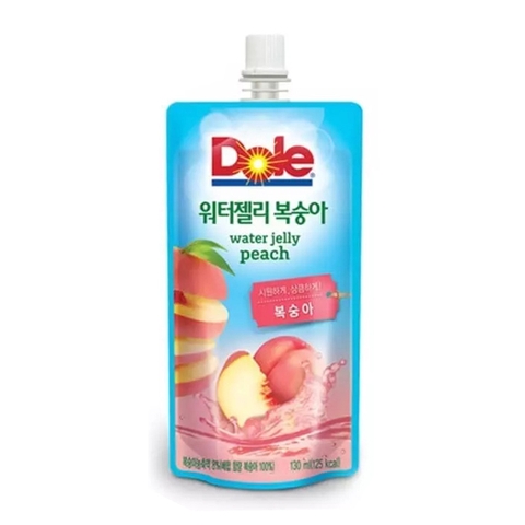 Nước đào ép thạch Dole cho bé từ 1 tuổi 130ml