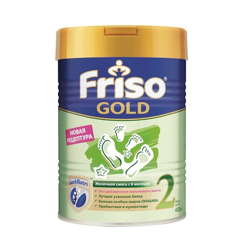 Sữa Friso Gold Nga số 2 6-12 tháng 400g