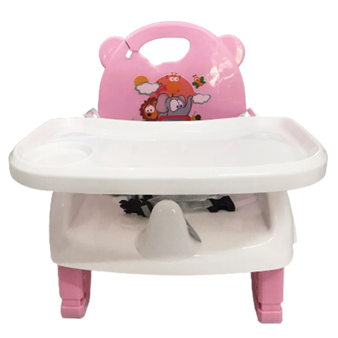 Ghế ăn dặm gấp gọn Amisio T916 - Hồng