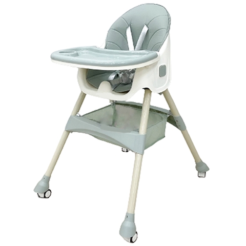 Ghế ăn dặm Umoo gấp gọn UM-0491 màu xanh mint