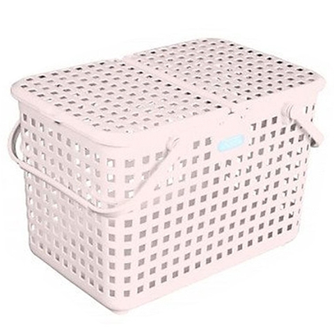 Giỏ đựng đồ đi sinh Inochi màu hồng