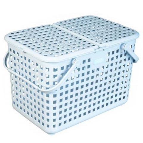 Giỏ đựng đồ đi sinh Inochi màu xanh