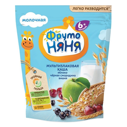 Bột ăn dặm Kawa vị việt quất, cherry, táo, ngô cho bé từ 6 tháng tuổi 200g