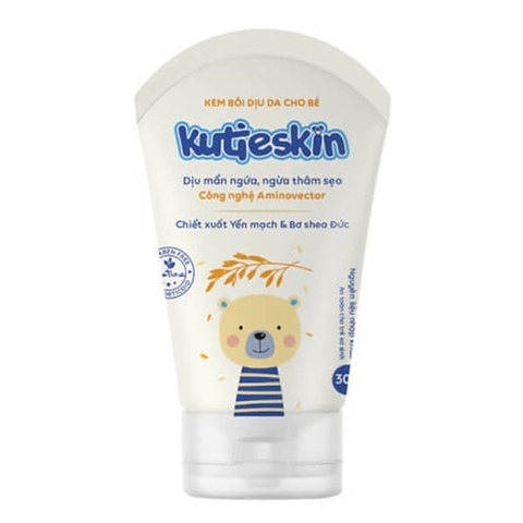 Kem bôi dịu da, dịu mẫn ngứa, ngừa thâm sẹo Kutieskin 30g