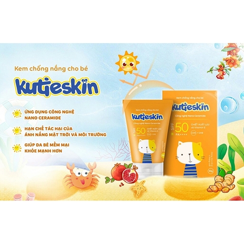 Kem chống nắng Kutieskin 20g