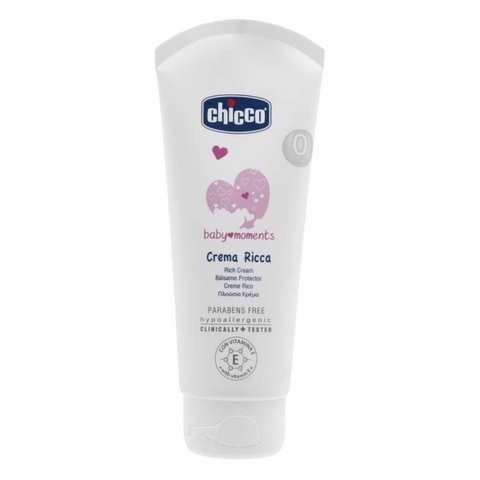 Kem dưỡng ẩm Chicco Omega và vitamin E 100ml