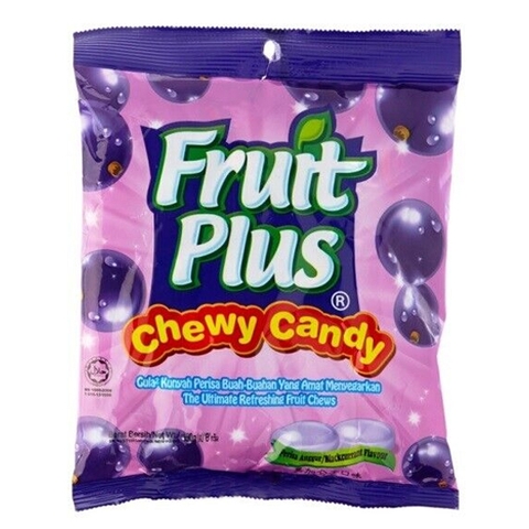 Kẹo mềm Fruit Plus vị nho 150g