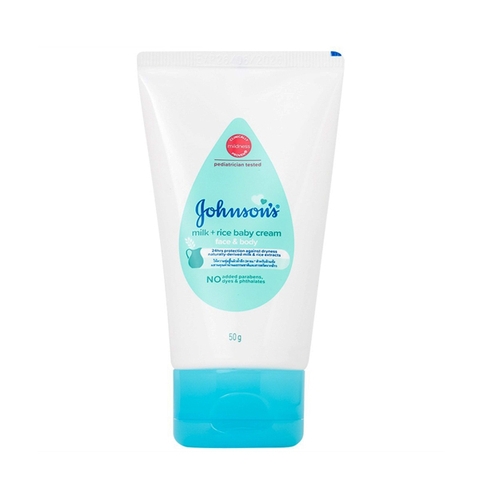 Kem dưỡng ẩm Johnson Baby 0M+ 50g