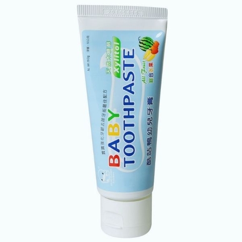 Kem đánh răng Kuku hương trái cây cho bé từ 6 tháng tuổi 50g