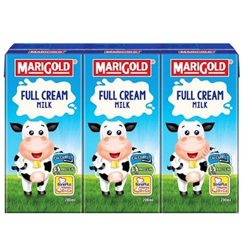 Sữa tươi Marigold nguyên kem 1Y+