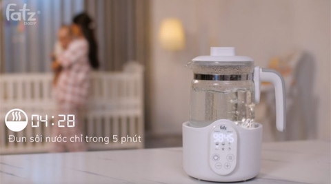 Máy đun và hâm nước pha sữa điện tử Fatzbaby Quick 8 FB3525TN