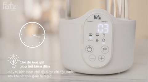 Máy đun và hâm nước pha sữa điện tử Fatzbaby Quick 8 FB3525TN