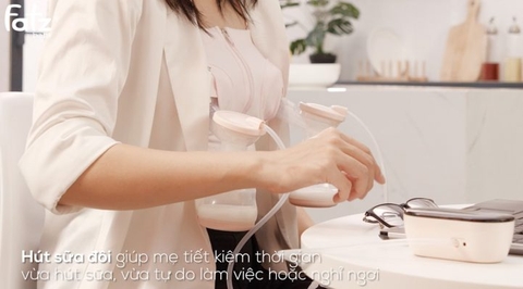 Máy hút sữa điện đôi Fatzbaby Chorus 2 FB1182MX