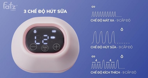 Máy hút sữa Fatzbaby rảnh tay không dây Freemax 1 FB1201CW