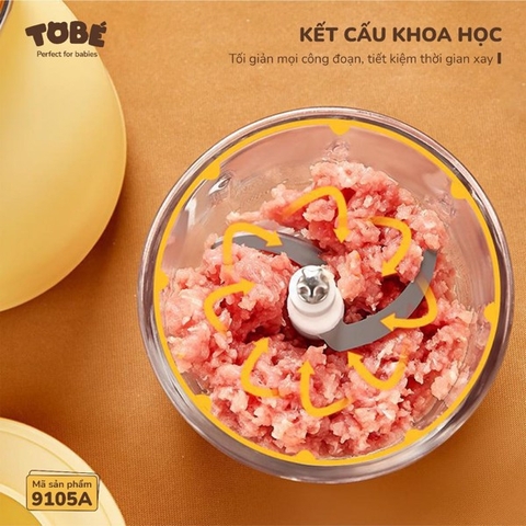 Máy xay ăn dặm Tobé 9105A 0.3 lít