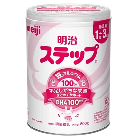 Sữa Meiji nội địa Nhật 1-3 tuổi 800g