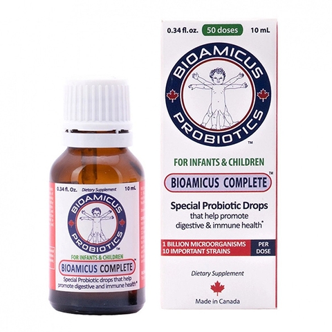 Men vi sinh 10 chủng BioAmicus Complete 0M+ 10ml