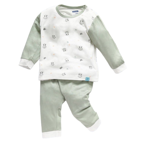 Bộ CV Bamboo Mompa 66MP304 6-9M - Xanh lá