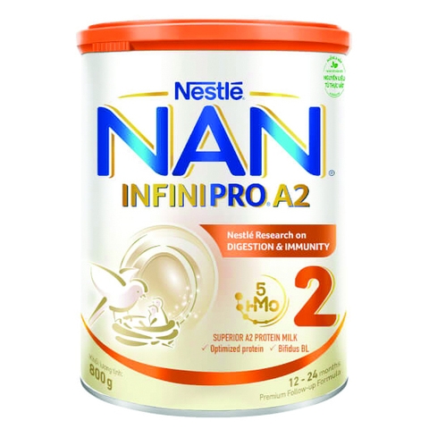 Sữa Nan Infinipro A2 số 2 800g (1-2 tuổi)