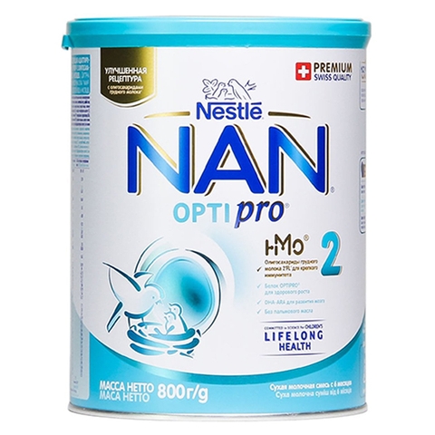 Sữa Nan Nga số 2 6-12 tháng 800g