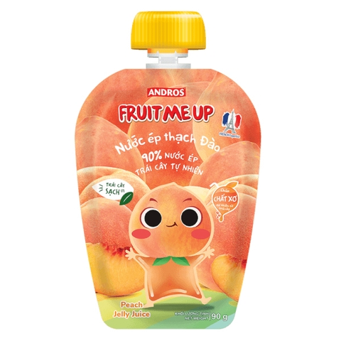 Nước ép thạch Fruit Me Up vị đào 18M+ 90g
