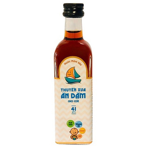 Nước mắm ăn dặm Thuyền Xưa cho bé từ 1 tuổi 65ml