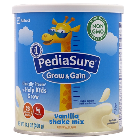 Sữa Pediasure Grow and Gain Mỹ 2-13 tuổi 400g