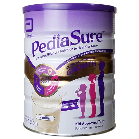 Sữa Pediasure Úc 1-10 tuổi 850g