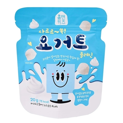Sữa chua khô sấy lạnh Homecook vị tự nhiên 8M+ 20g