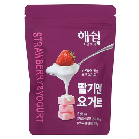 Sữa chua sấy lạnh Haeswim vị dâu cho bé từ 6 tháng tuổi 16g