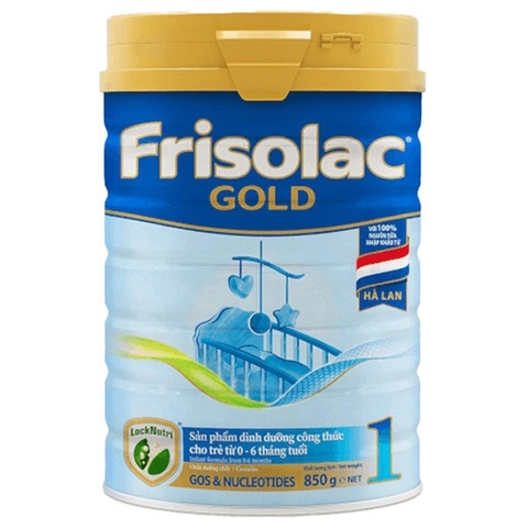 Sữa Frisolac Gold số 1 850g (0-6 tháng)
