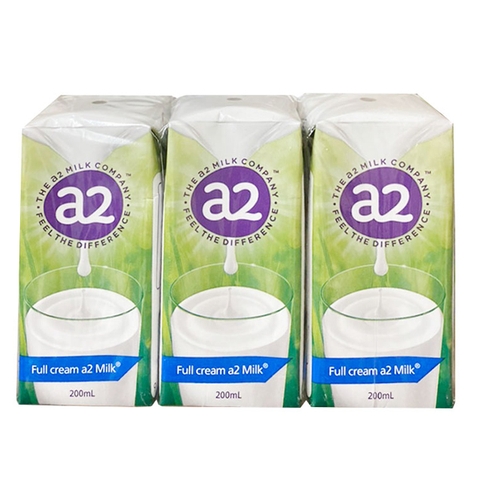 Sữa tươi tiệt trùng nguyên kem A2 Úc 200ml